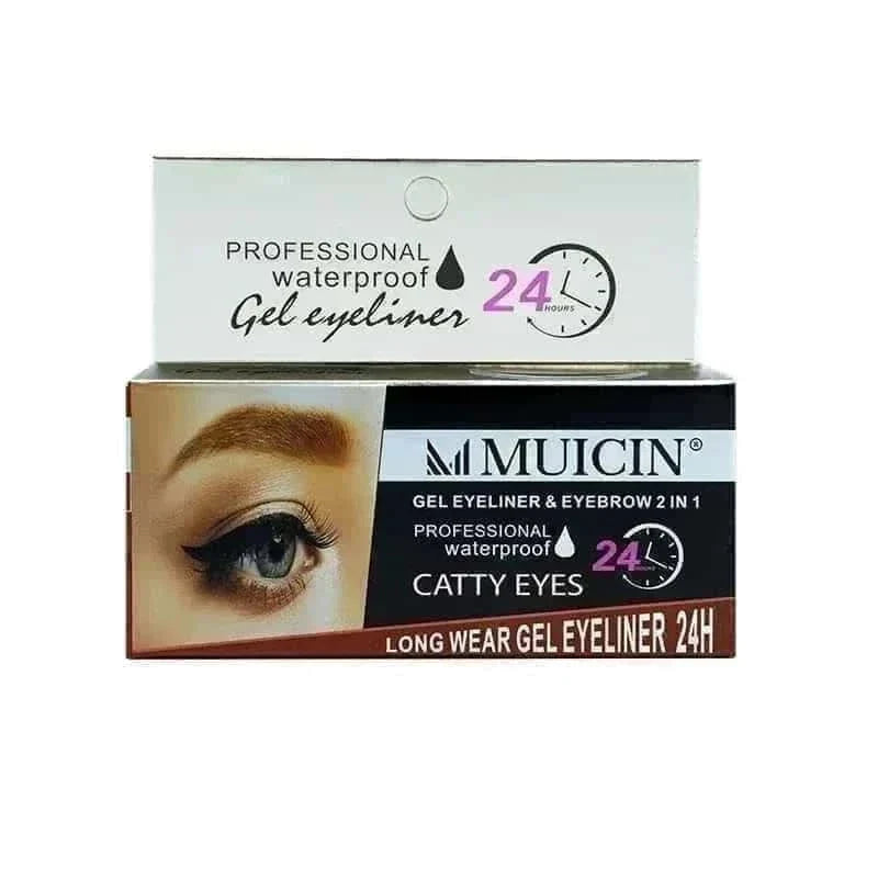 Muicin 2 In 1 Catty Eyes Gel Eyeliner – Long-Lasting, Waterproof & Smudge-Proof