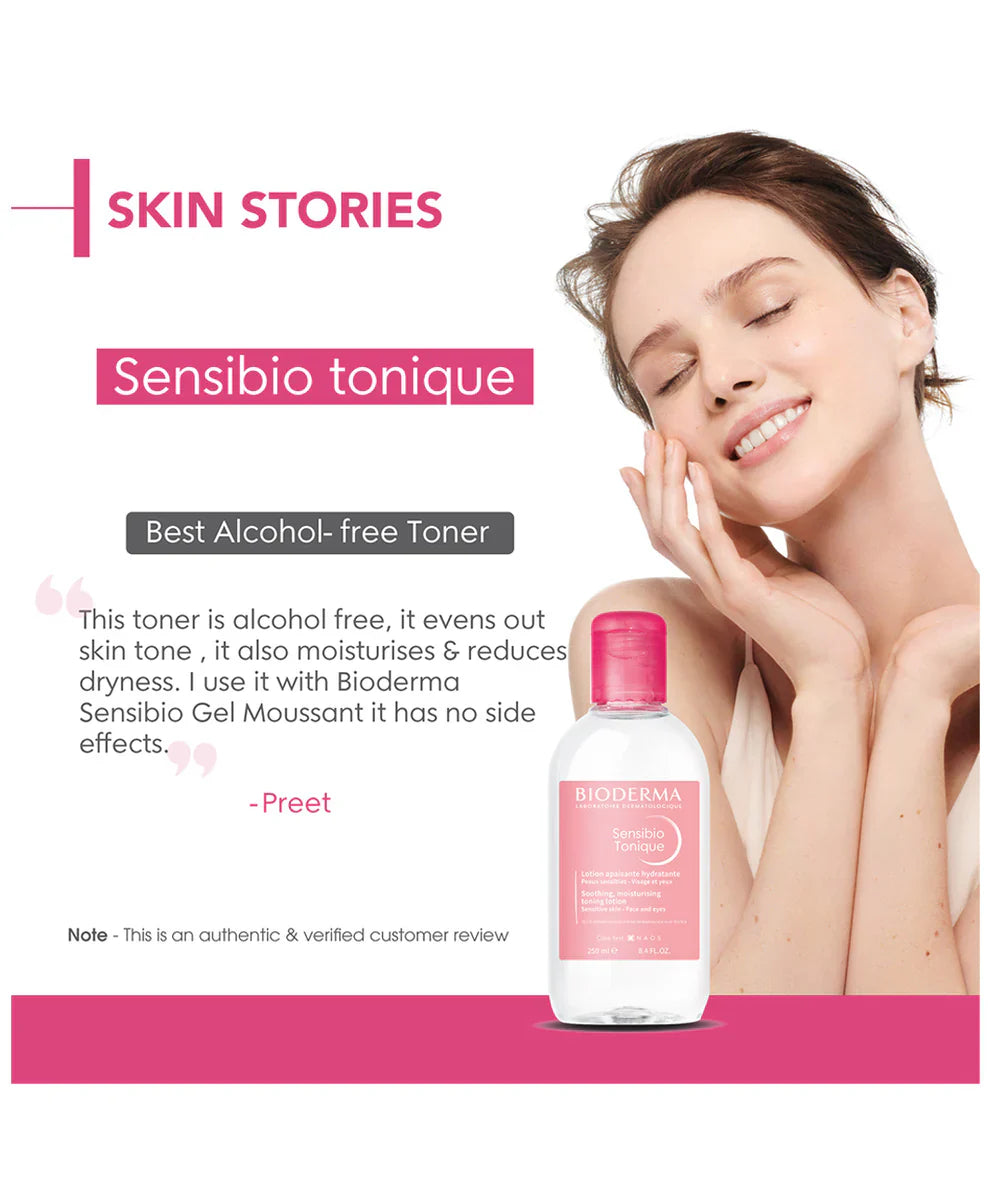 Bioderma Sensibio Tonique Soothing Moisturizing Toning Lotion 250ml