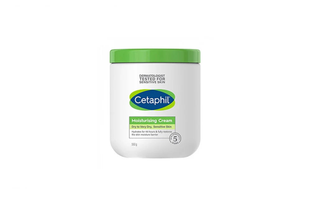 Cetaphil Moisturizing Cream for Very Dry, Sensitive Skin 550g
