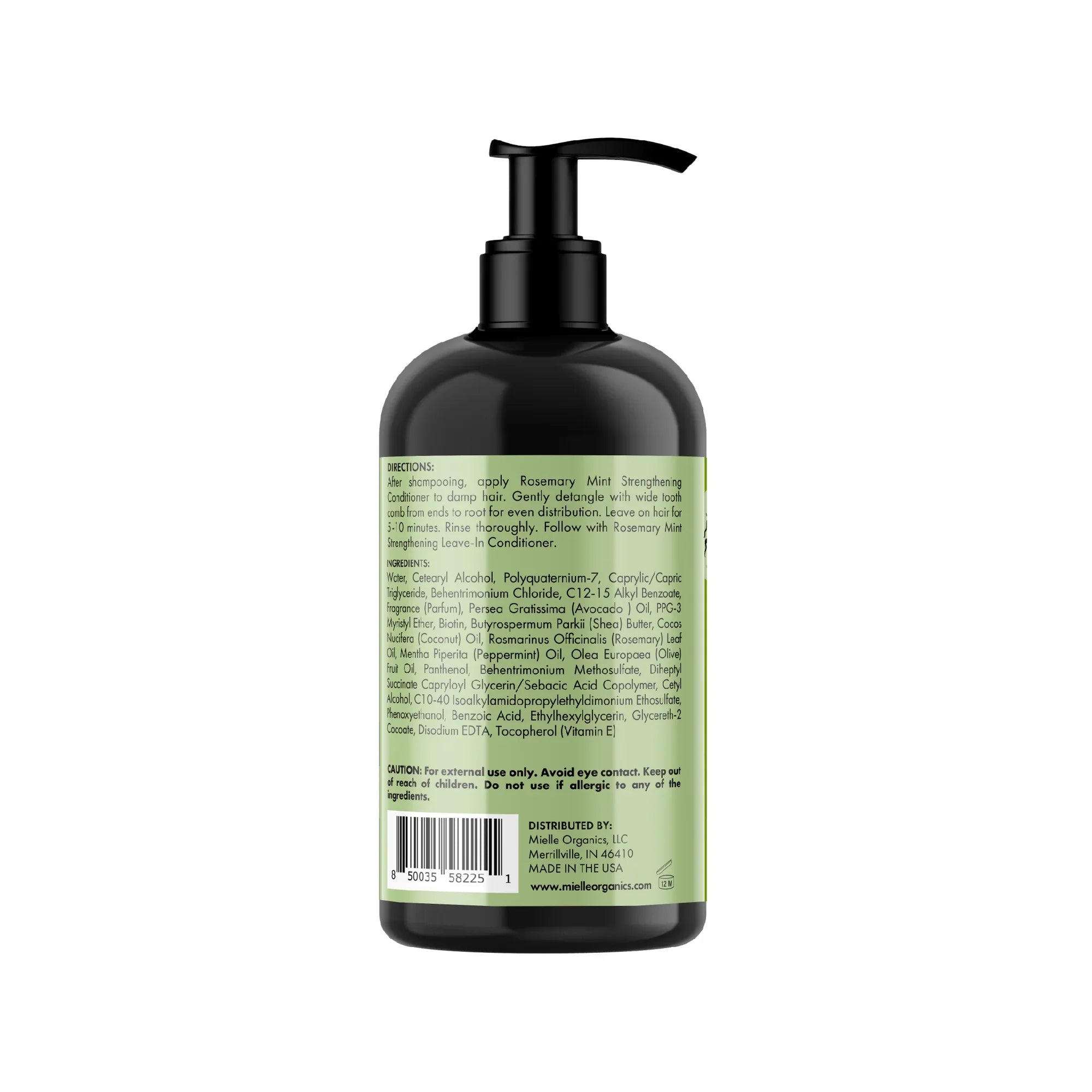 Mielle Rosemary Mint Strengthening Conditioner 355ml – Nourish & Revive Damaged Hair