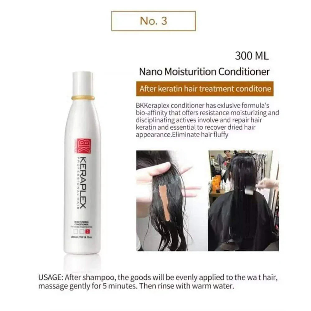 Keraplex Keratin Hair Treatment Kit – Smooth, Repair & Shine
