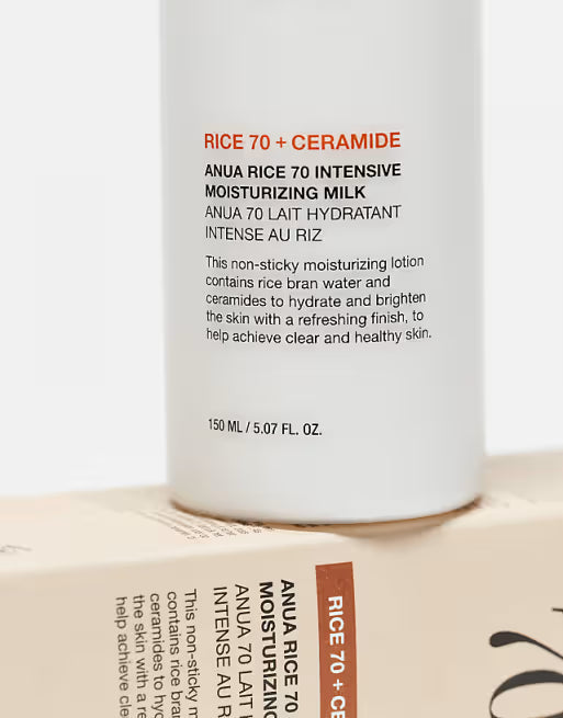 Anua Rice 70 Intensive Moisturizing Milk 150ML – Deep Hydration & Radiance