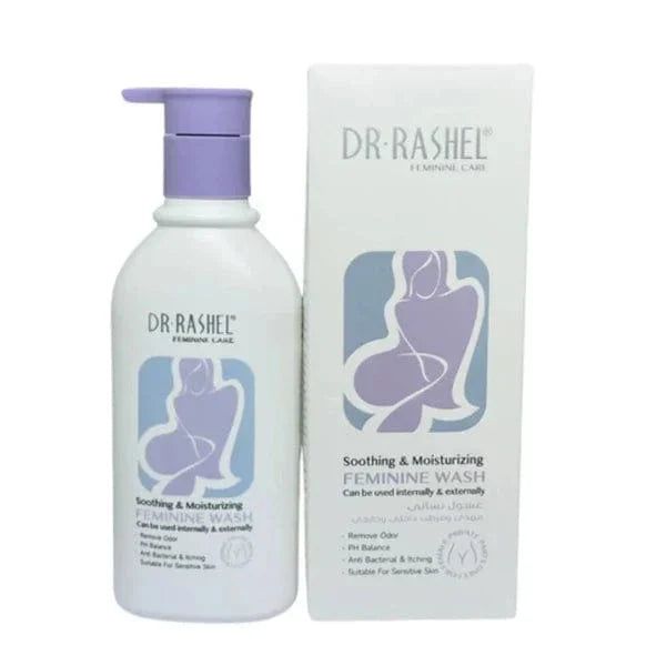 Dr Rashel Soothing & Moisturizing Feminine Wash 220 ml | pH‑balanced • Odor Control • Moisturizing