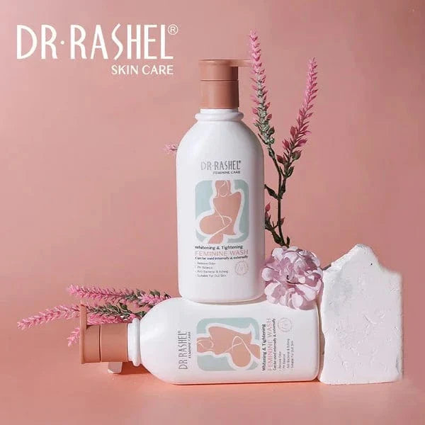 Dr Rashel Whitening & Tightening Feminine Wash 220 ml – pH‑Balanced, Odour‑Control, Anti‑Itch