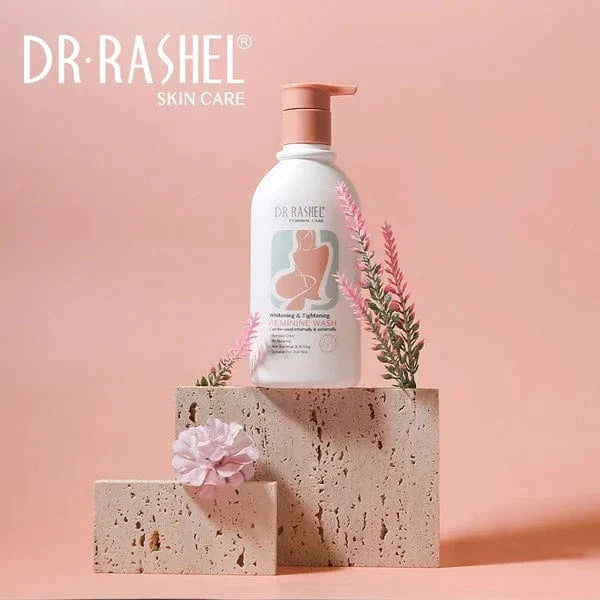 Dr Rashel Whitening & Tightening Feminine Wash 220 ml – pH‑Balanced, Odour‑Control, Anti‑Itch
