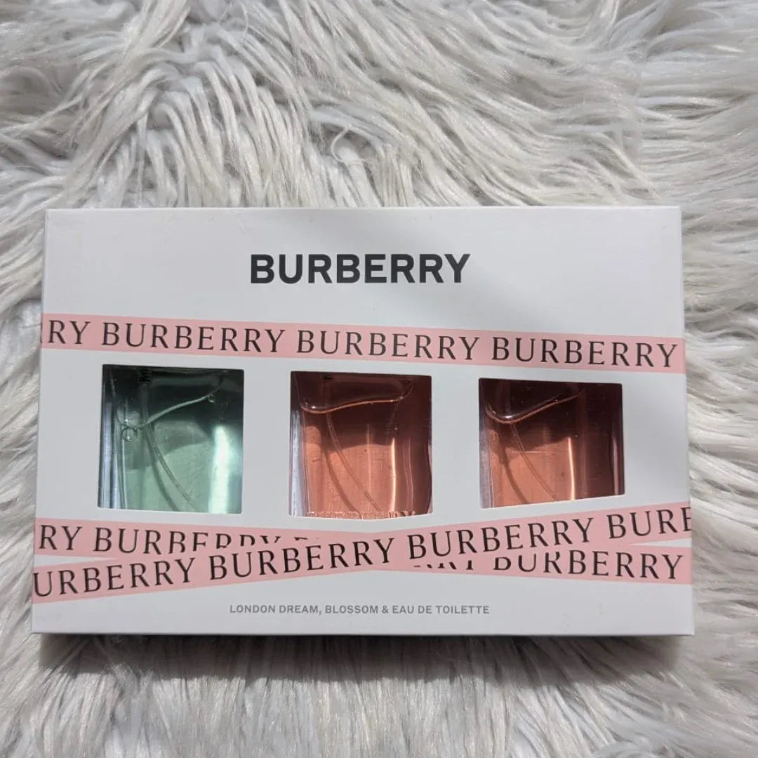 Burberry Gift Pack of 3 (30ml Each) – Luxury Mini Perfume Set for Men & Women