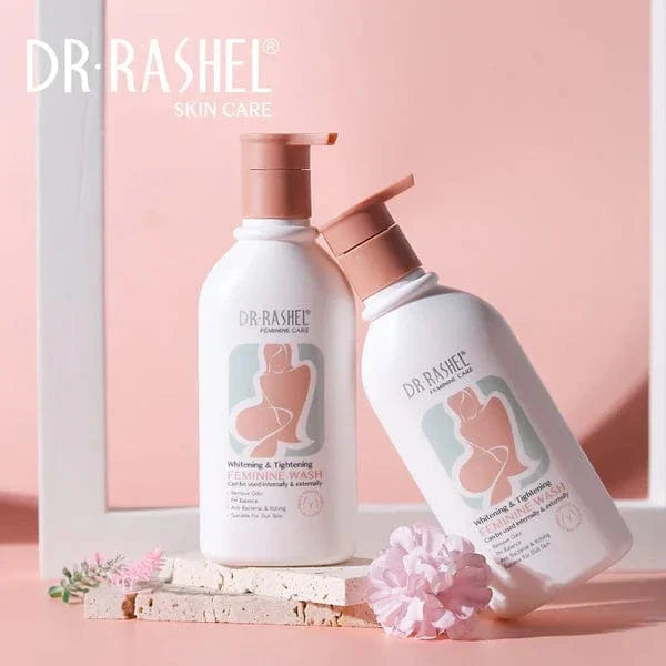 Dr Rashel Whitening & Tightening Feminine Wash 220 ml – pH‑Balanced, Odour‑Control, Anti‑Itch