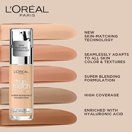Loreal Paris True Match Foundation 30ml