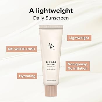 Beauty of Joseon Daily Relief Sunscreen SPF50+ PA++++ – 50ml