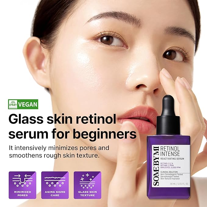 Some By Mi Retinol Intense Reactivating Serum – Anti-Aging, Wrinkle Care & Skin Firming
