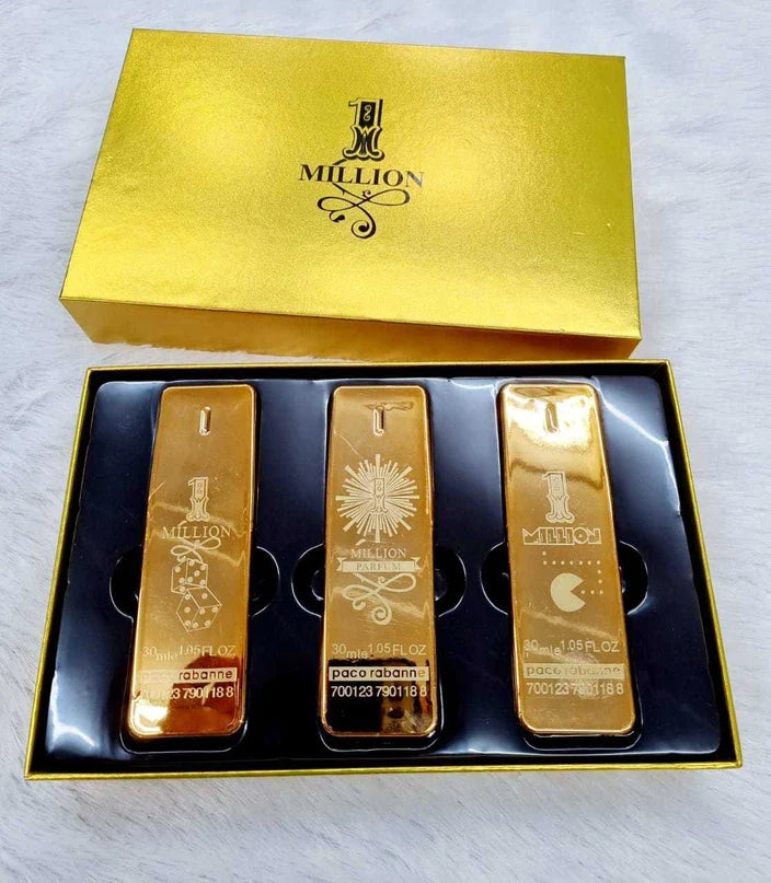 1 Million 3 In 1 Gift Set – Perfume Gift Set for Men (30mL Each)