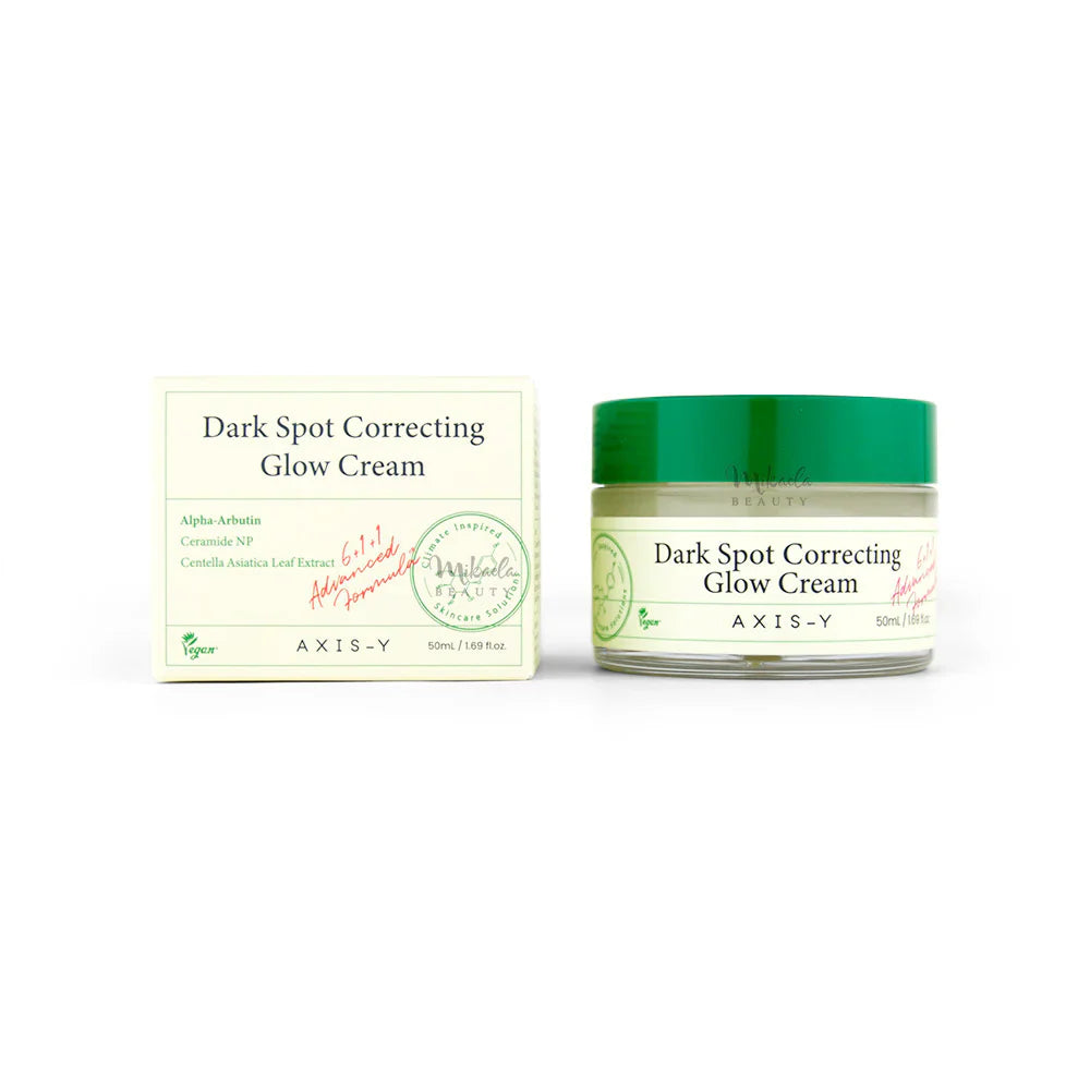 AXIS-Y Dark Spot Correcting Glow Cream 50ml – Brightening Niacinamide Cream for Dark Spots & Uneven Skin Tone