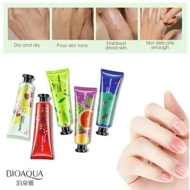 Bioaqua Plant Fragrance Hand Cream Set – Pack of 5