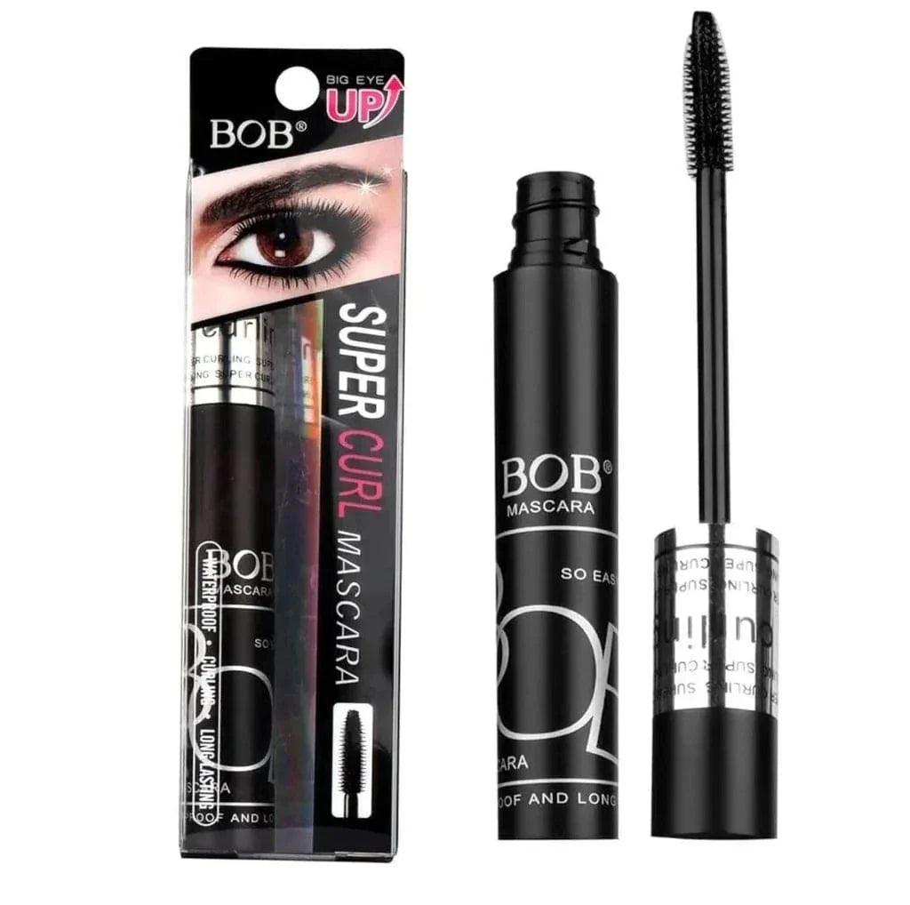 BOB Super Curl Mascara – Waterproof, Long Lasting & Volumizing Lash Enhancer