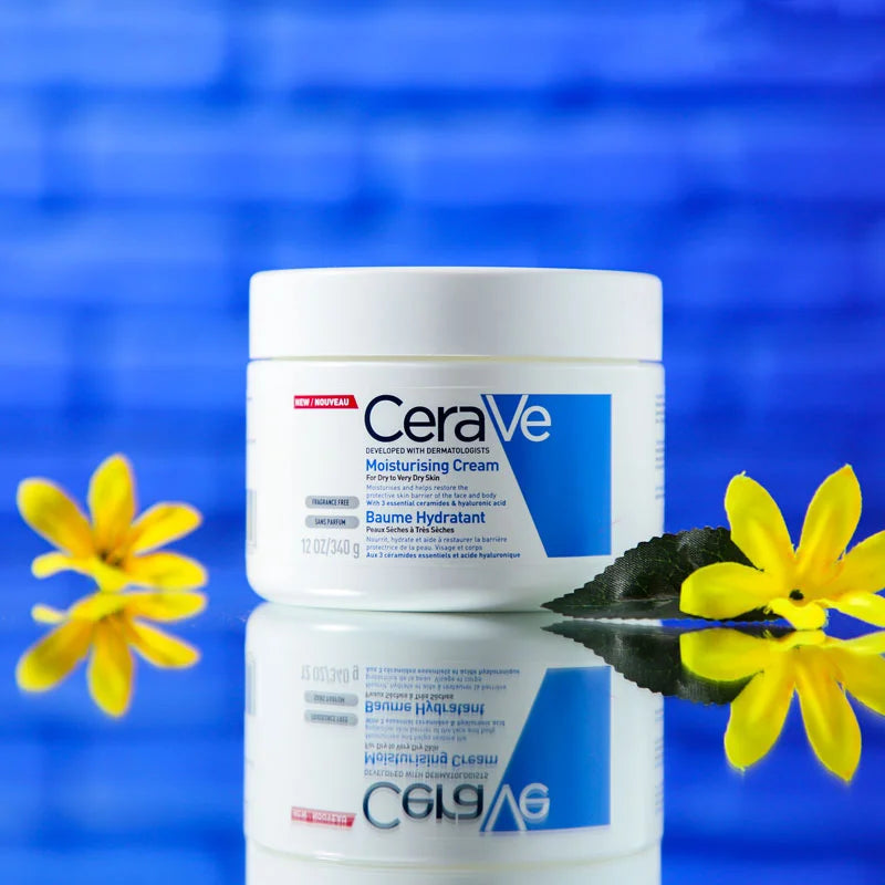 CeraVe Moisturising Cream – 340g | Hydrating Cream for Face & Body