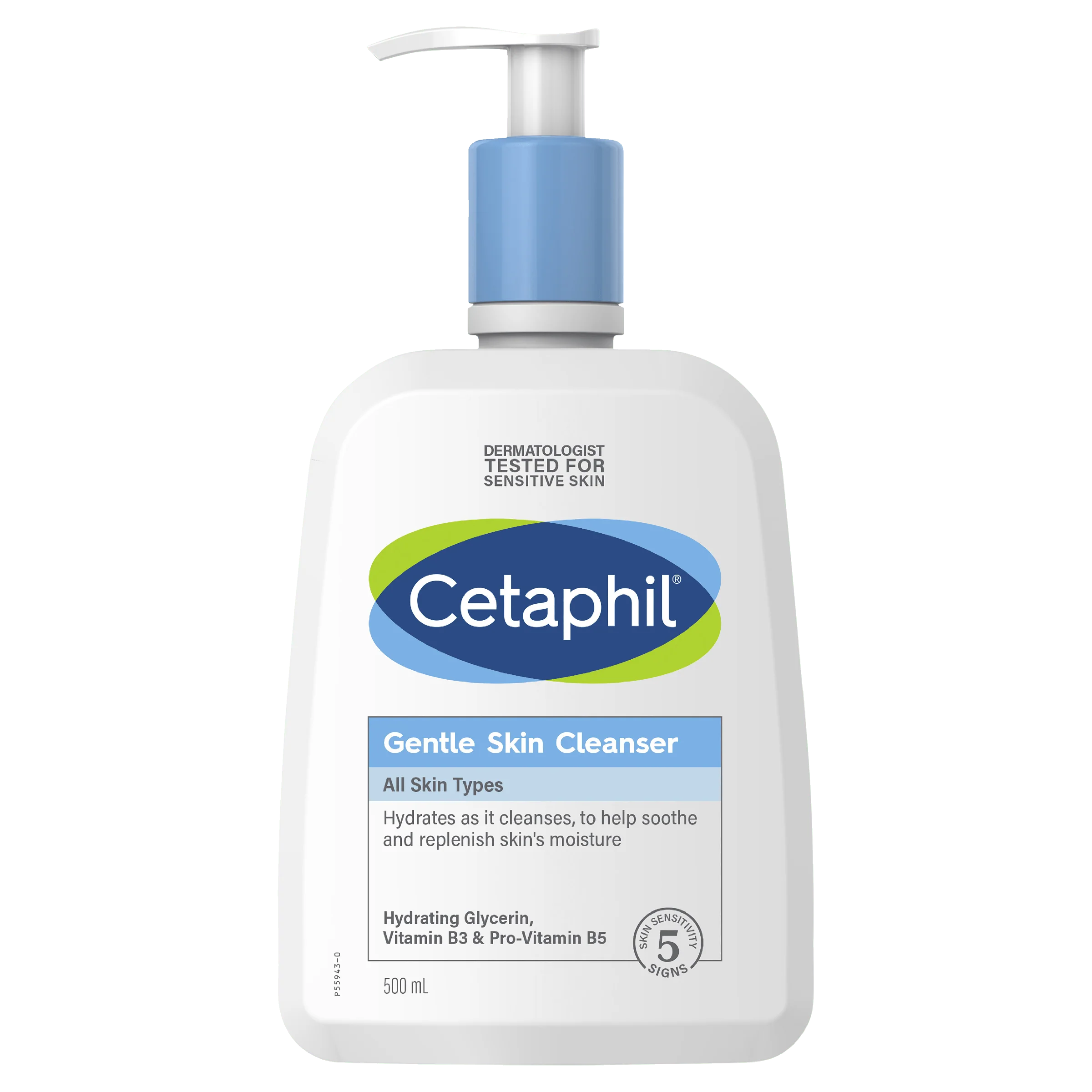 Cetaphil Gentle Skin Cleanser For All Skin Types-500ML