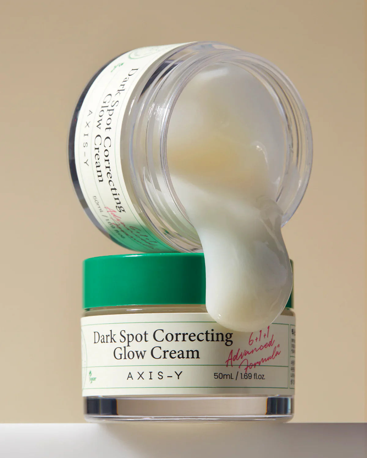 AXIS-Y Dark Spot Correcting Glow Cream 50ml – Brightening Niacinamide Cream for Dark Spots & Uneven Skin Tone