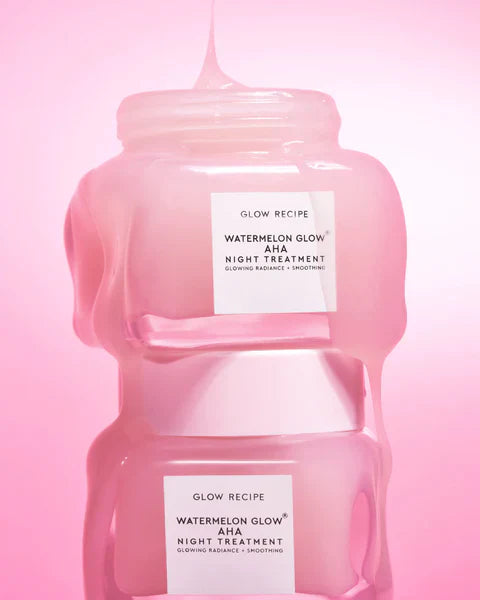 Glow Recipe Watermelon Glow AHA Night Treatment 60ml – Overnight Radiance & Hydration