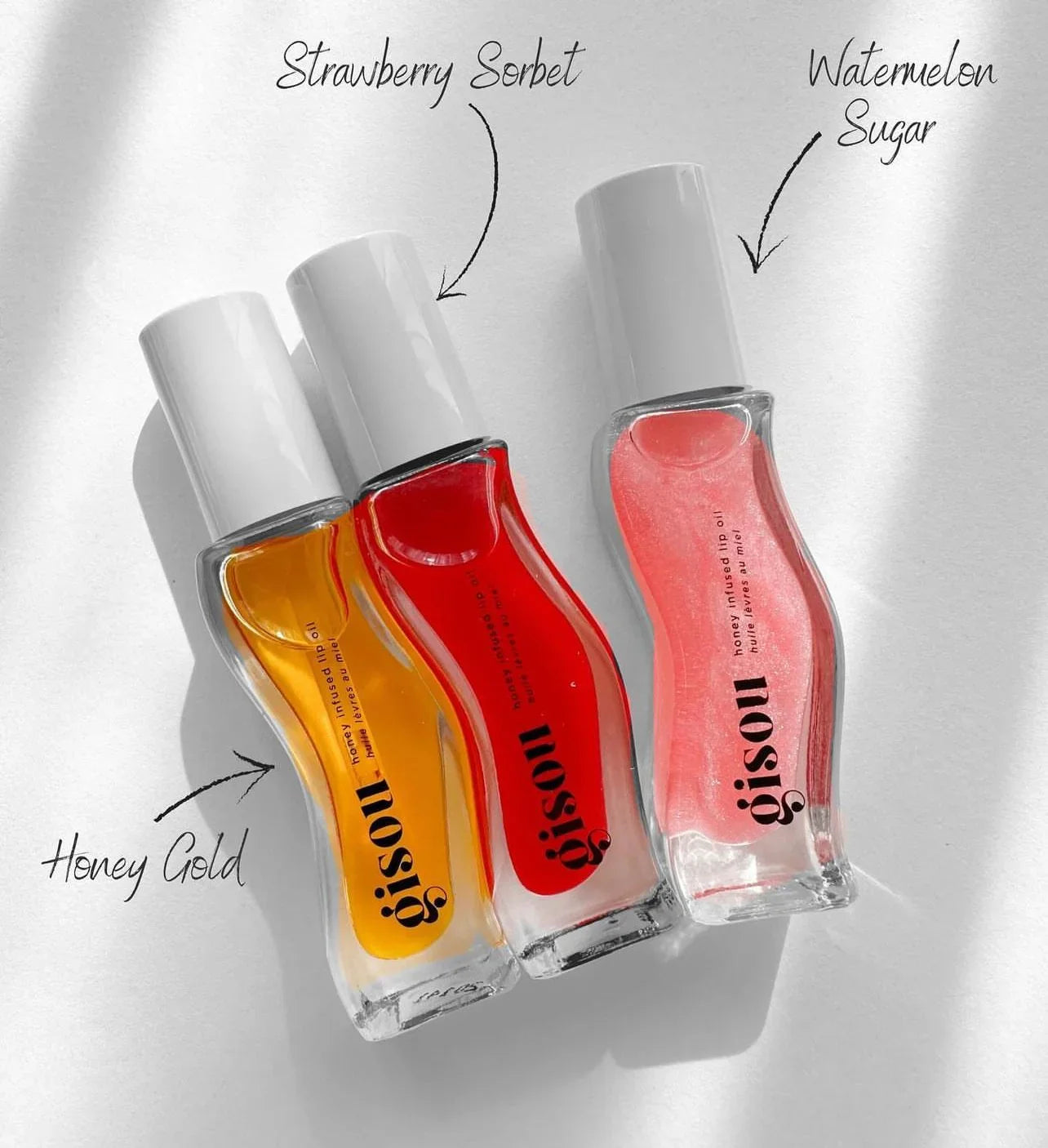 Gisou Honey Infused Lip Oil 8ml – Deeply Nourishing, High-Shine Lip Treatment