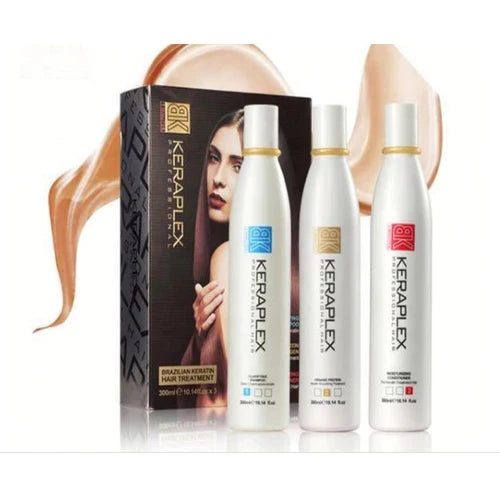 Keraplex Keratin Hair Treatment Kit – Smooth, Repair & Shine