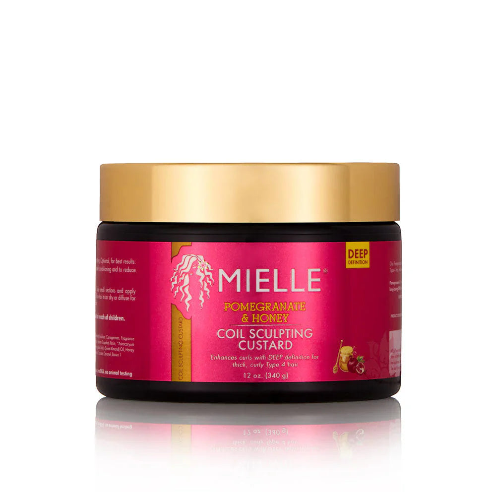 Mielle Pomegranate & Honey Coil Sculpting Custard - 340g