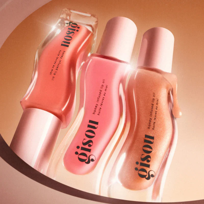 Gisou Honey Infused Lip Oil 8ml – Deeply Nourishing, High-Shine Lip Treatment