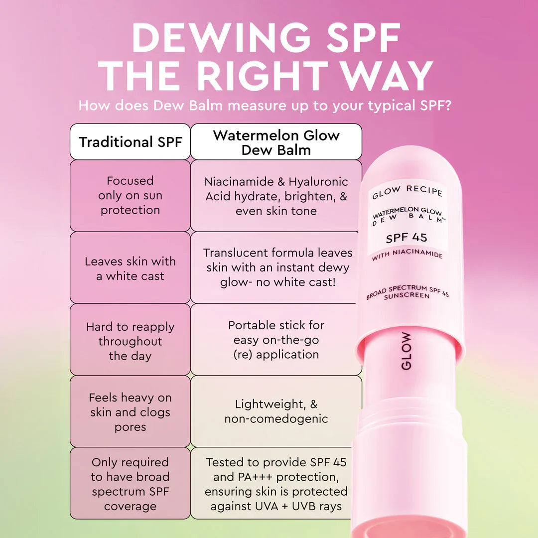 Glow Recipe Watermelon Glow SPF 45 Sunscreen Stick