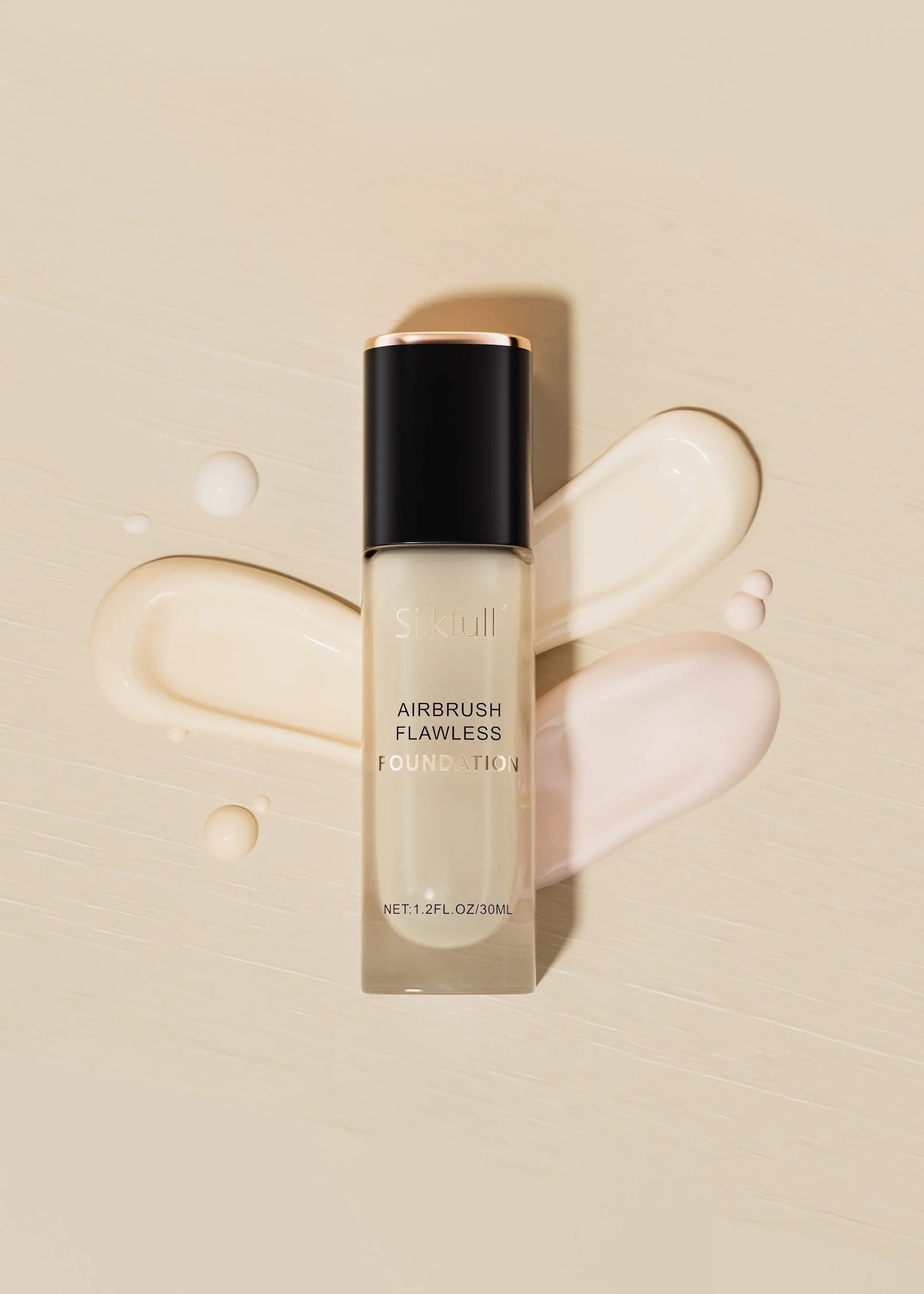 Silkfull Paris Airbrush Flawless Foundation 30ml | Full Coverage, Lightweight & Long-Lasting