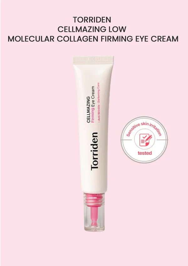 Torriden Cellmazing Low Molecular Collagen Firming Eye Cream – 30ml