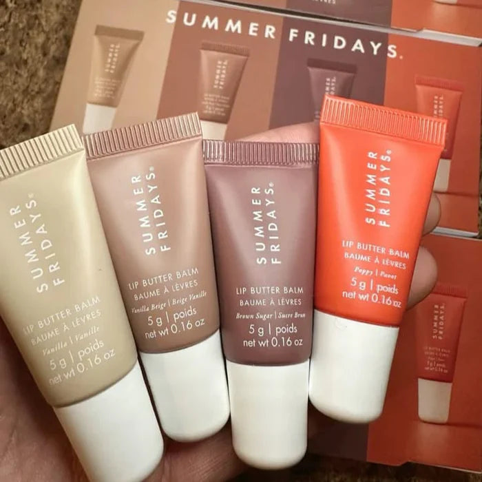 Summer Fridays – The Mini Lip Butter Balm Set | Hydrating & Nourishing Lip Care