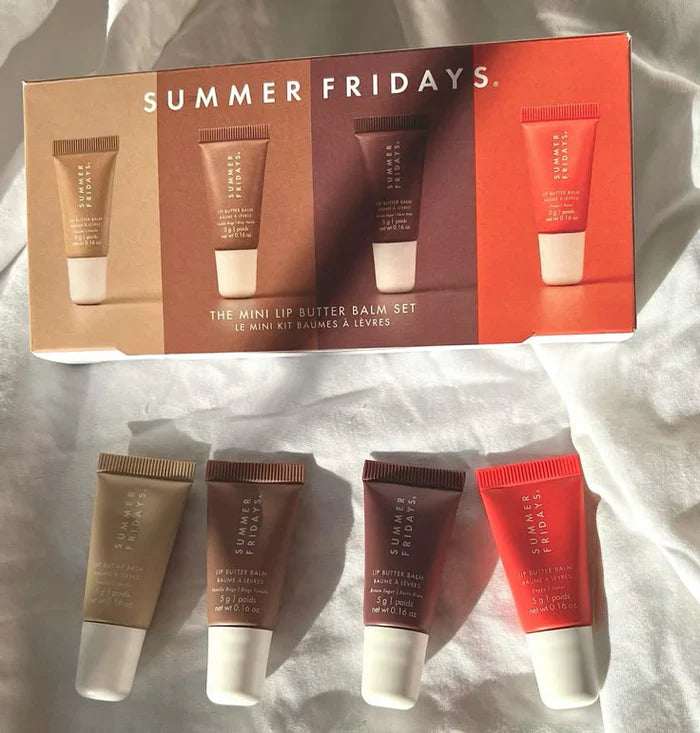 Summer Fridays – The Mini Lip Butter Balm Set | Hydrating & Nourishing Lip Care