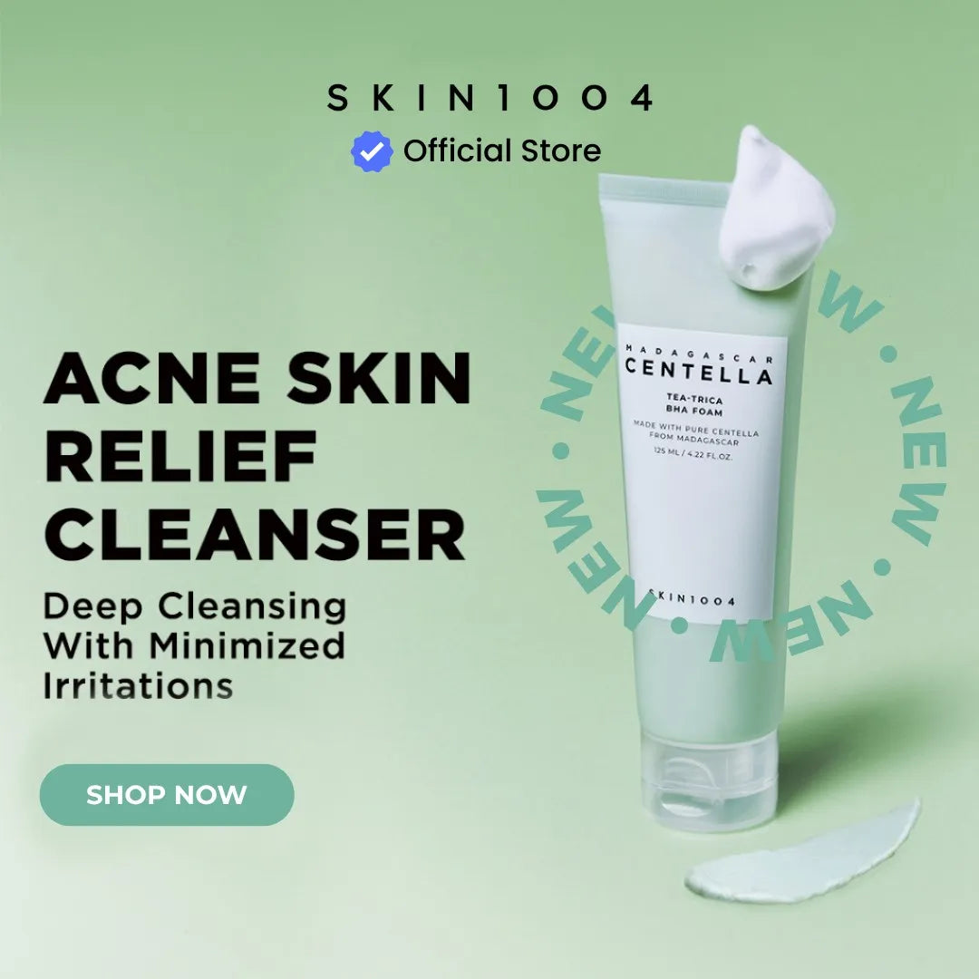 Skin 1004 Madagascar Centella Tea Trica Bha Foam-125ML