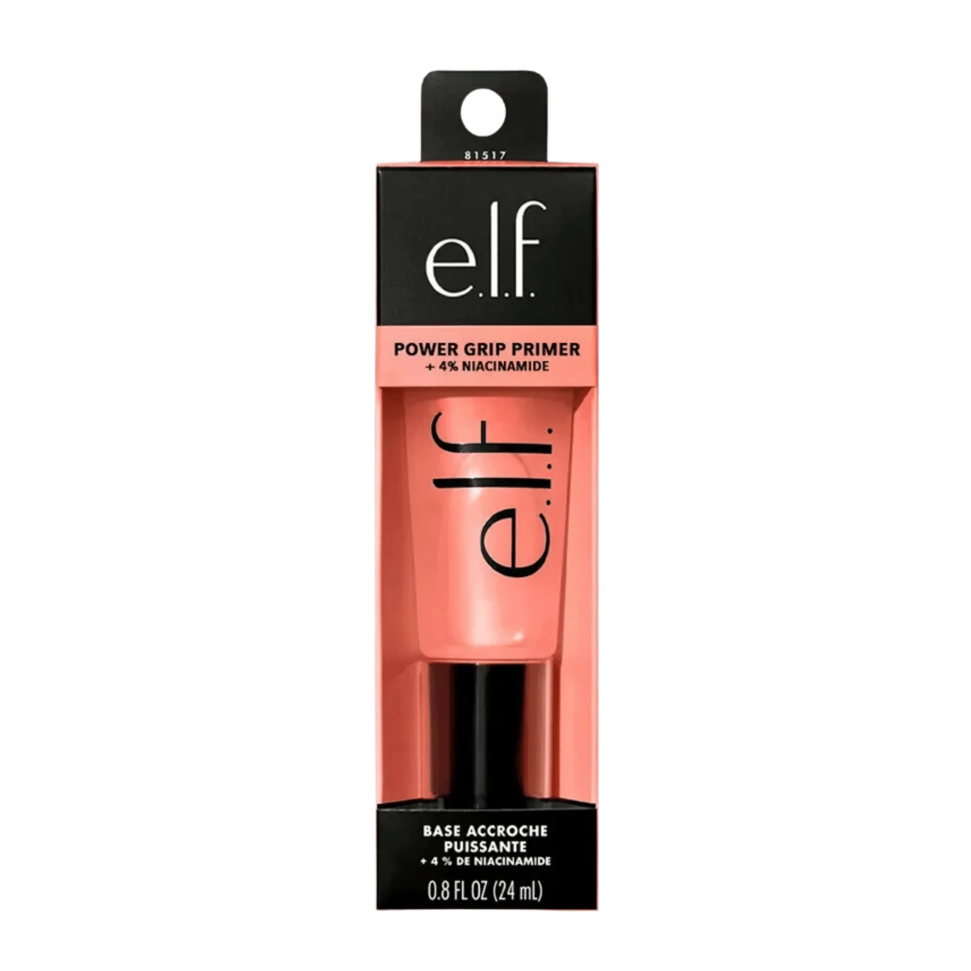 elf Power Grip Primer + 4% Niacinamide – 24ml | Smooth, Hydrate & Long-Lasting Makeup Base