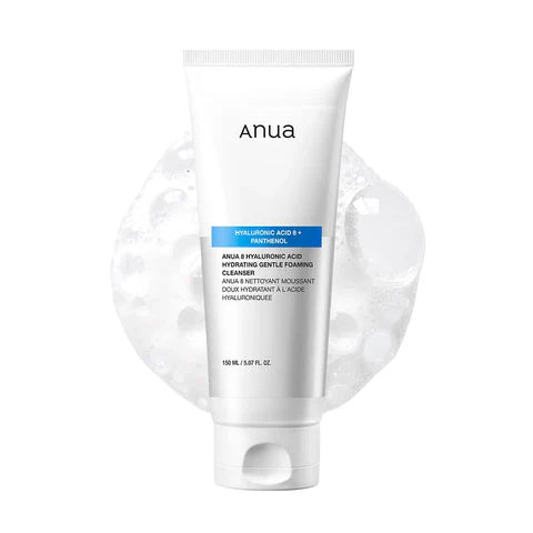 Anua Hyaluronic Acid 8+ Gentle Foaming Cleanser 150ml
