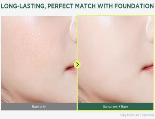 Anua Heartleaf Silky Moisture Sun Cream SPF50+ PA++++ – 50mL + 10mL Special Set | Soothing & Hydrating UV Protection for Sensitive Skin