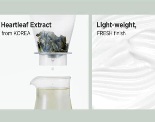 Anua Heartleaf Silky Moisture Sun Cream SPF50+ PA++++ – 50mL + 10mL Special Set | Soothing & Hydrating UV Protection for Sensitive Skin