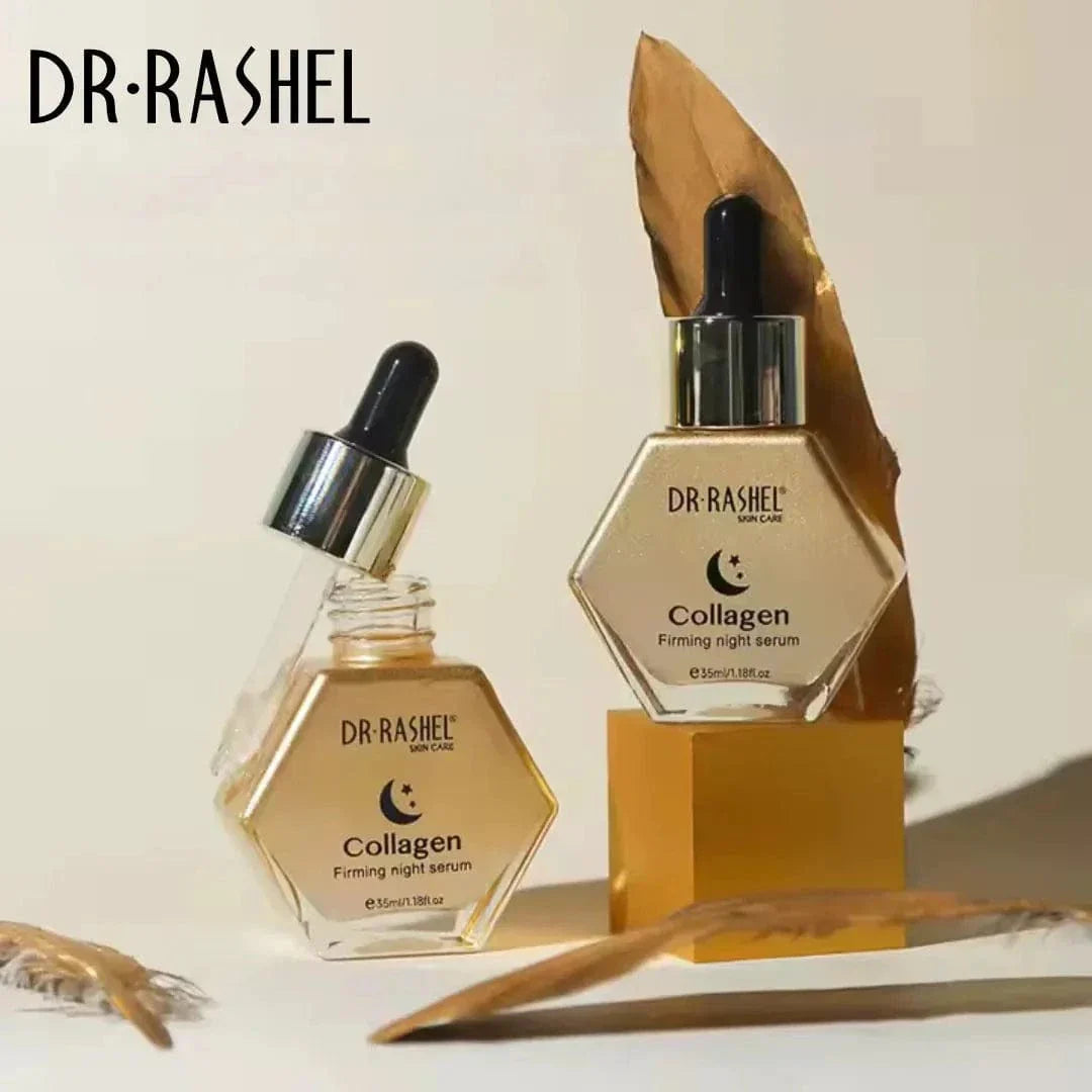 Dr Rashel Collagen Firming Night Serum with 2% Collagen – Anti-Aging & Skin Tightening Formula – 35ml