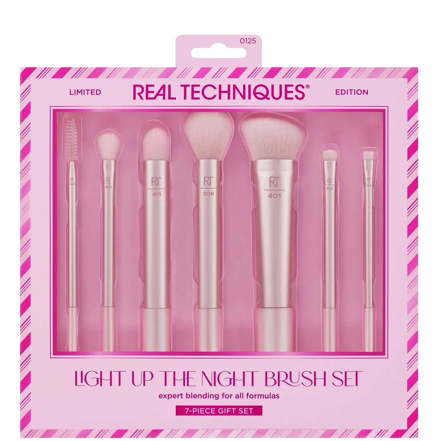 Real Techniques Light Up The Night Brush Set | Limited Edition