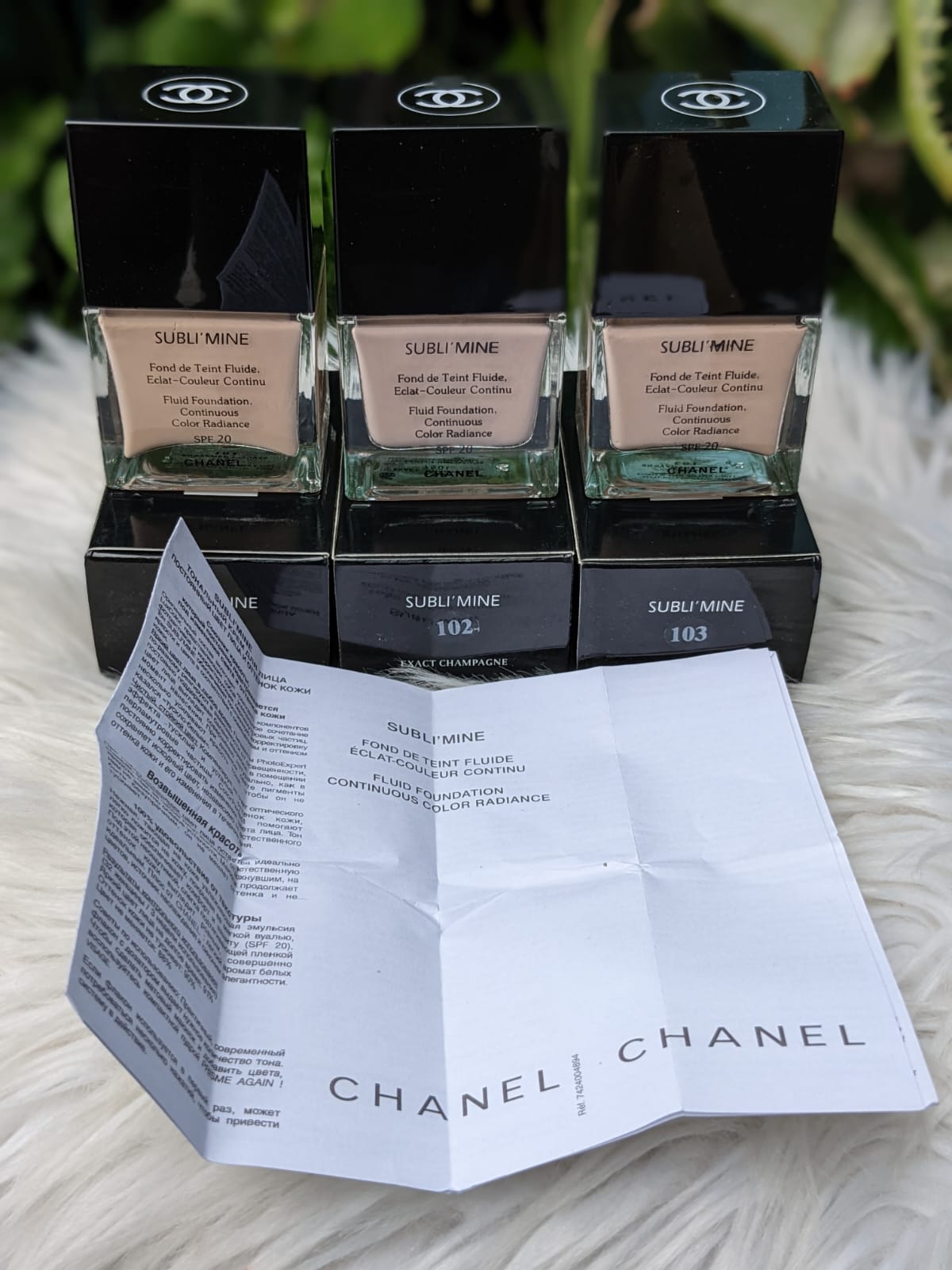 CHANEL SUBLI'MINE Fluid Foundation SPF 20 – 75ml | Radiant, Long-Lasting Perfection