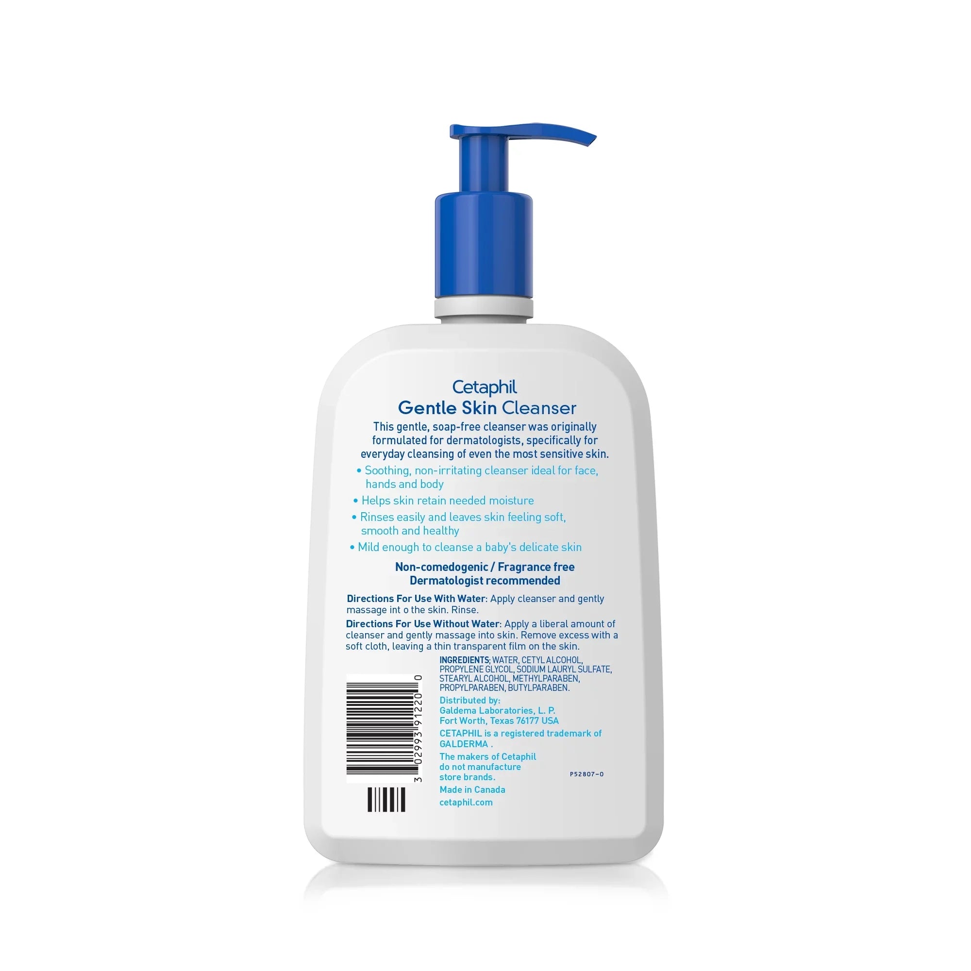 Cetaphil Gentle Skin Cleanser For All Skin Types-500ML