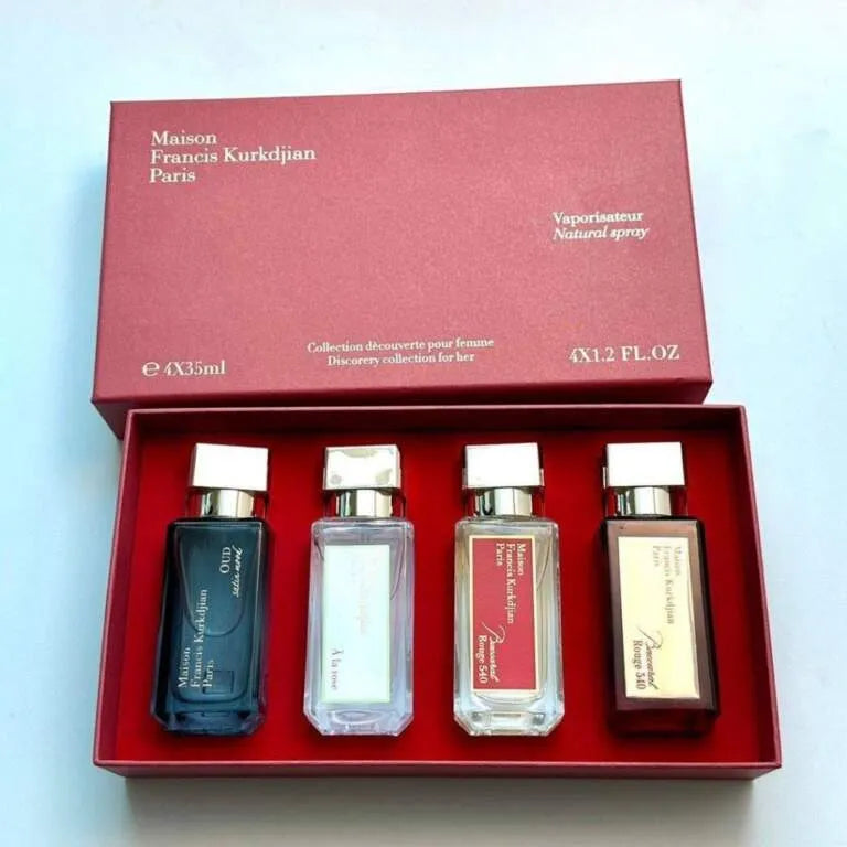 Maison Francis Kurkdjian Paris 4 in 1 Gift Set – Luxury Perfume Collection (30mL Each)