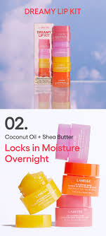 LANEIGE Dreamy Lip Kit Limited Edition – Mini Lip Sleeping Masks for Hydrated, Smooth Lips