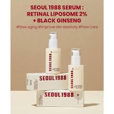 K-Secret Seoul 1988 Retinal Liposome 2% + Black Ginseng Serum 30ml