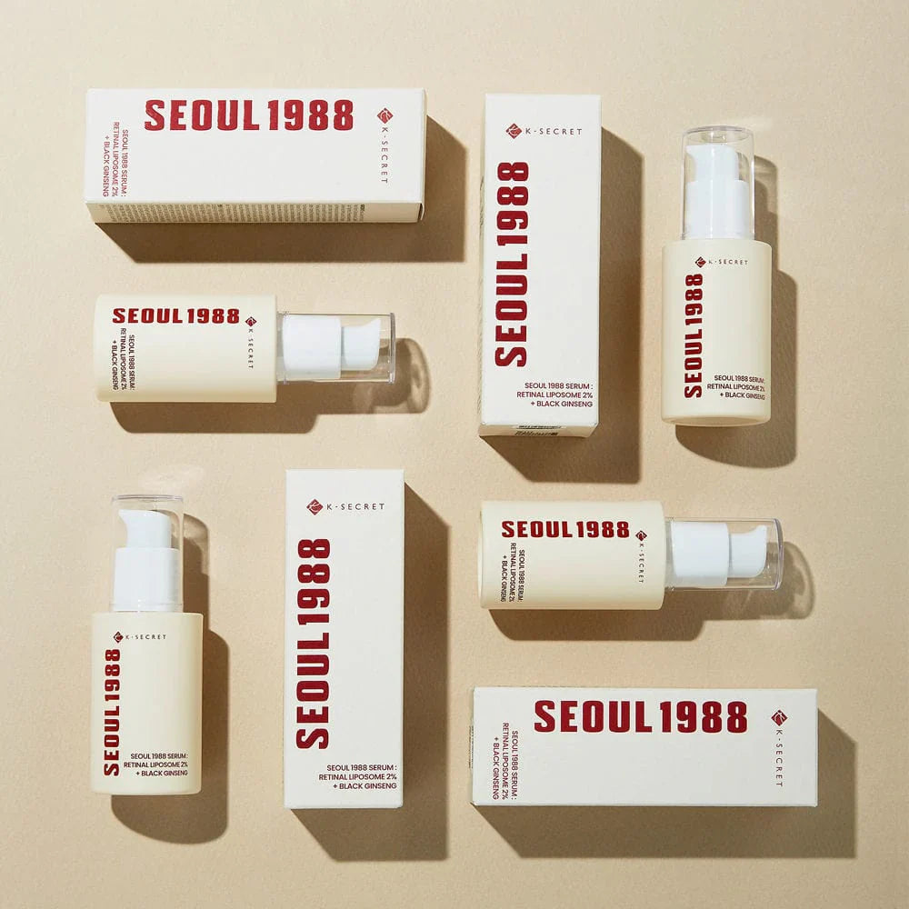 K-Secret Seoul 1988 Retinal Liposome 2% + Black Ginseng Serum 30ml