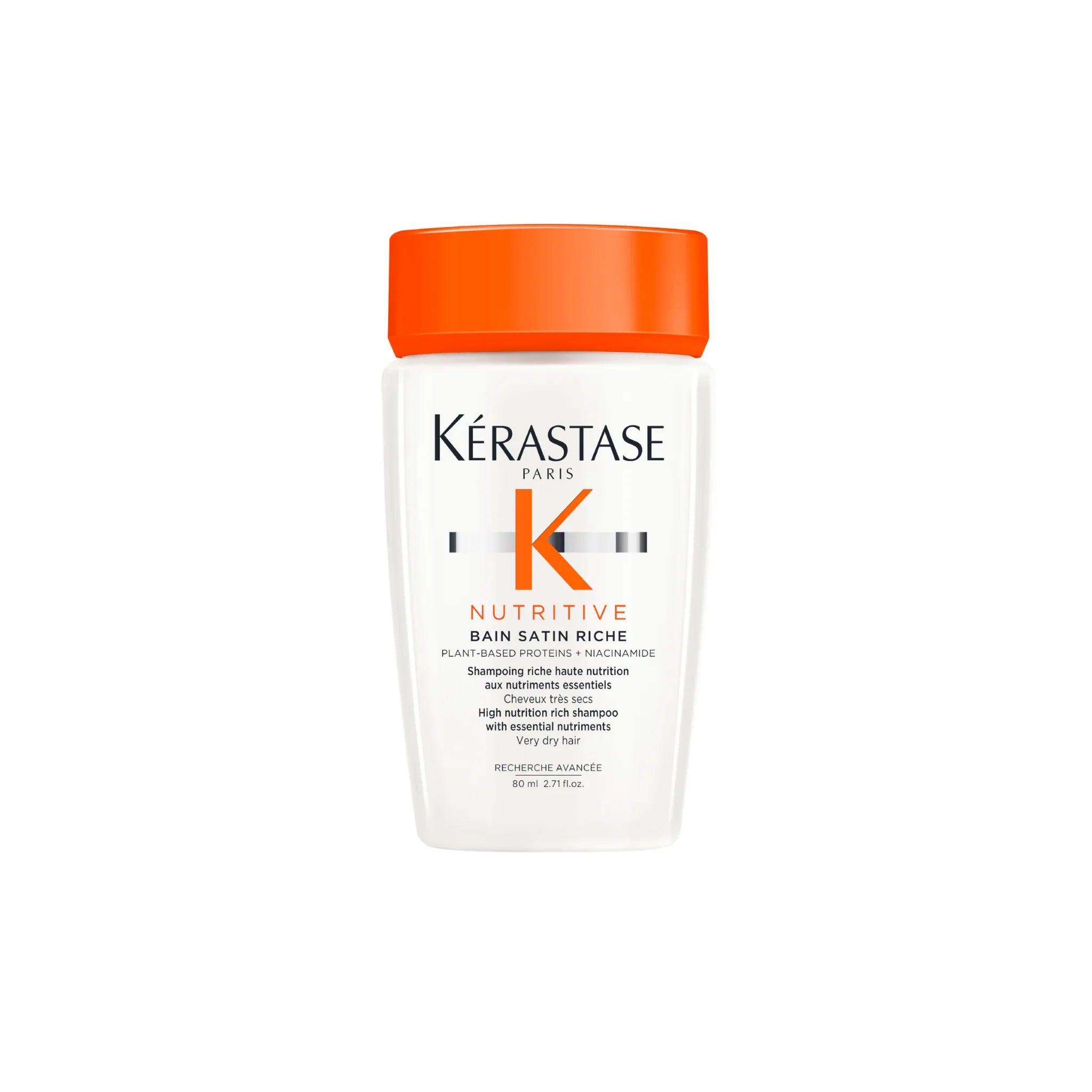 Kerastase Nutritive Bain Satin 2 Shampoo 80ml – Nourishment for Dry & Sensitised Hair