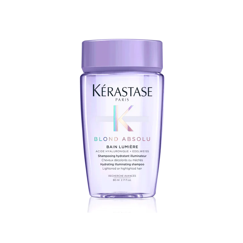 Kerastase Blond Absolu Bain Lumiere Shampoo 80ml – Hydrating & Illuminating Care for Blonde Hair