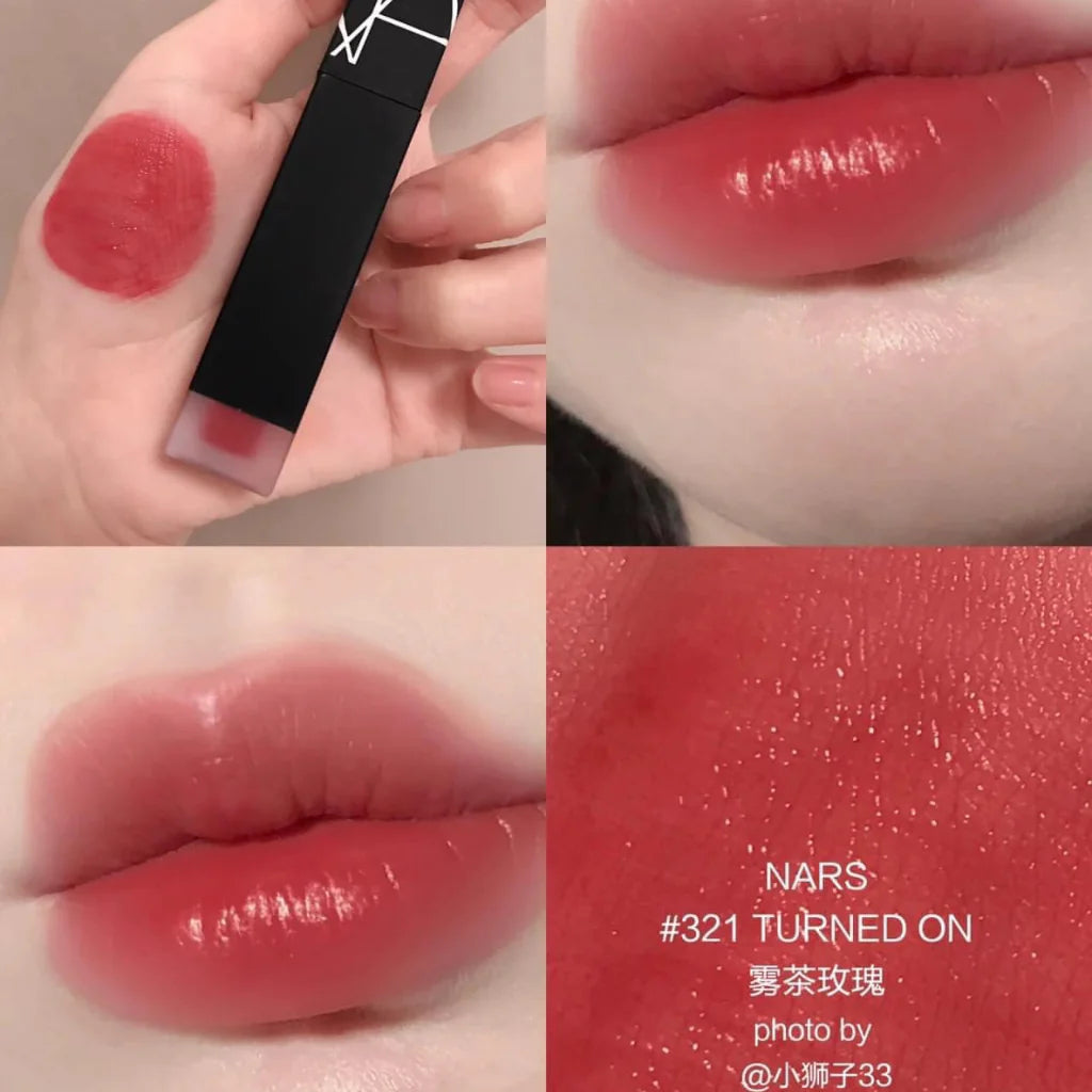 NARS Air Matte Ultra Lip Tint – Turned On | Weightless Soft-Matte Color