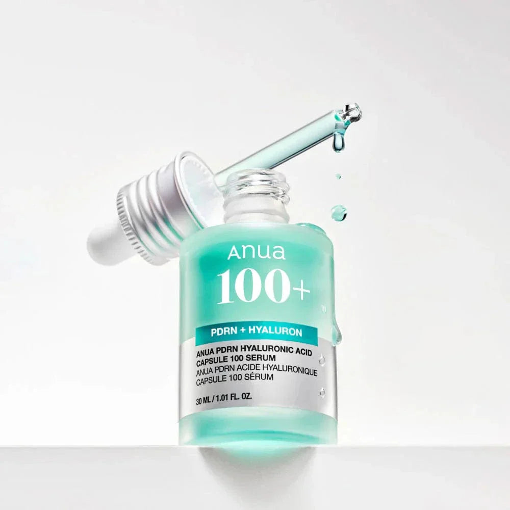 Anua PDRN + Hyaluronic Acid Capsule 100 Serum 30ml | Hydrating & Repairing Serum