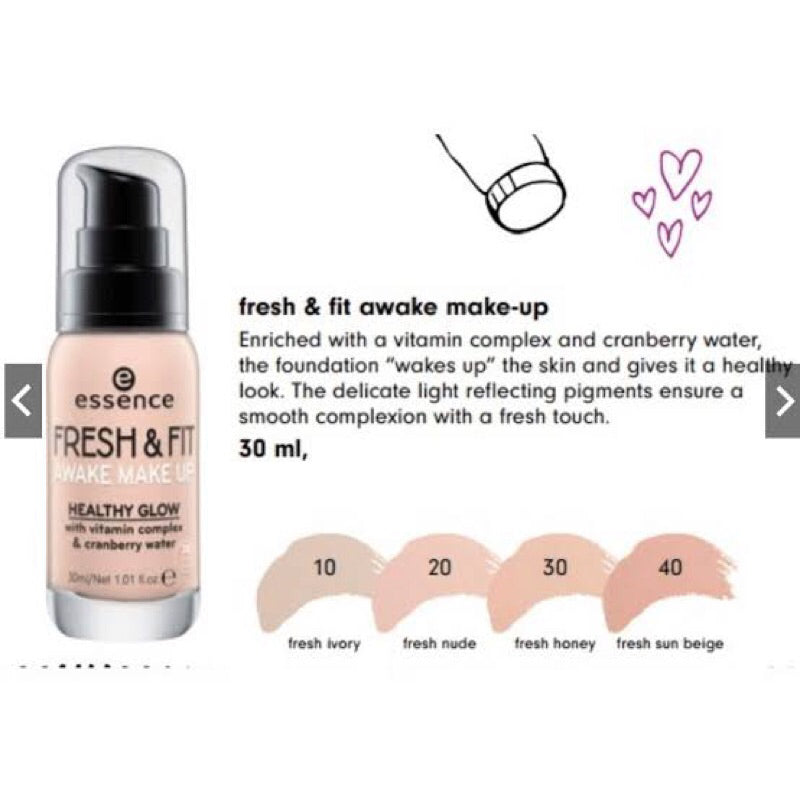 Essence Fresh & Fit Foundation