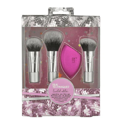 Real Techniques Sparkle On-the-Go Brush Set | Limited Edition